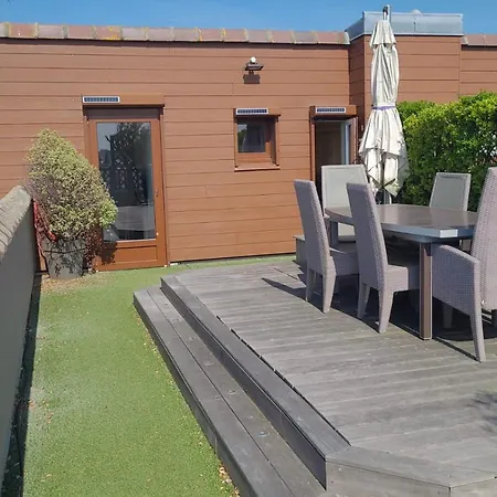 아파트 Familial - 2 Toits Terrasses - Vue - Hyper Centre D'houlgate 울가트