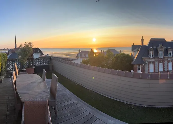 Familial - 2 Toits Terrasses - Vue - Hyper Centre D'houlgate *