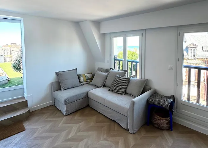 Apartman Familial - 2 Toits Terrasses - Vue - Hyper Centre D'houlgate Houlgate