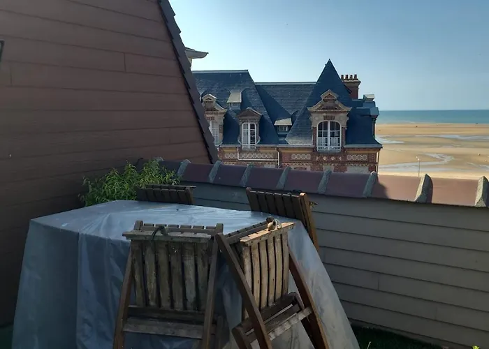 Familial - 2 Toits Terrasses - Vue - Hyper Centre D'houlgate *