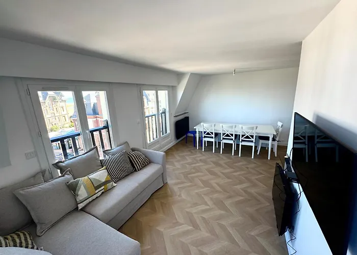 Familial - 2 Toits Terrasses - Vue - Hyper Centre D'houlgate Lejlighed Houlgate